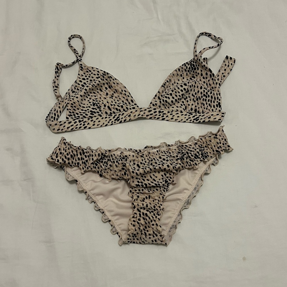 cheetah bikini